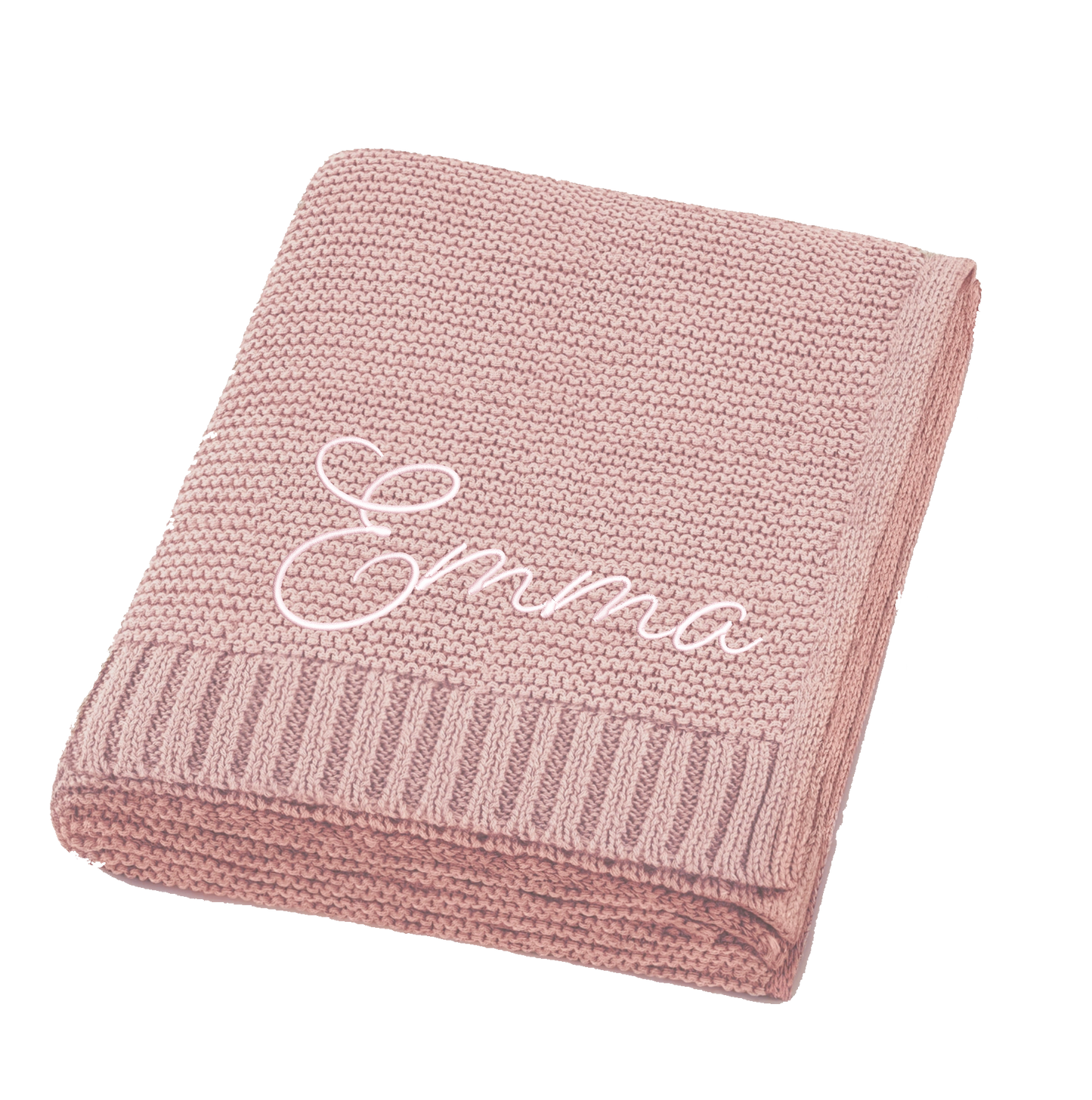 Couverture d'emmaillotage personnalisée en coton de luxe pour bébé