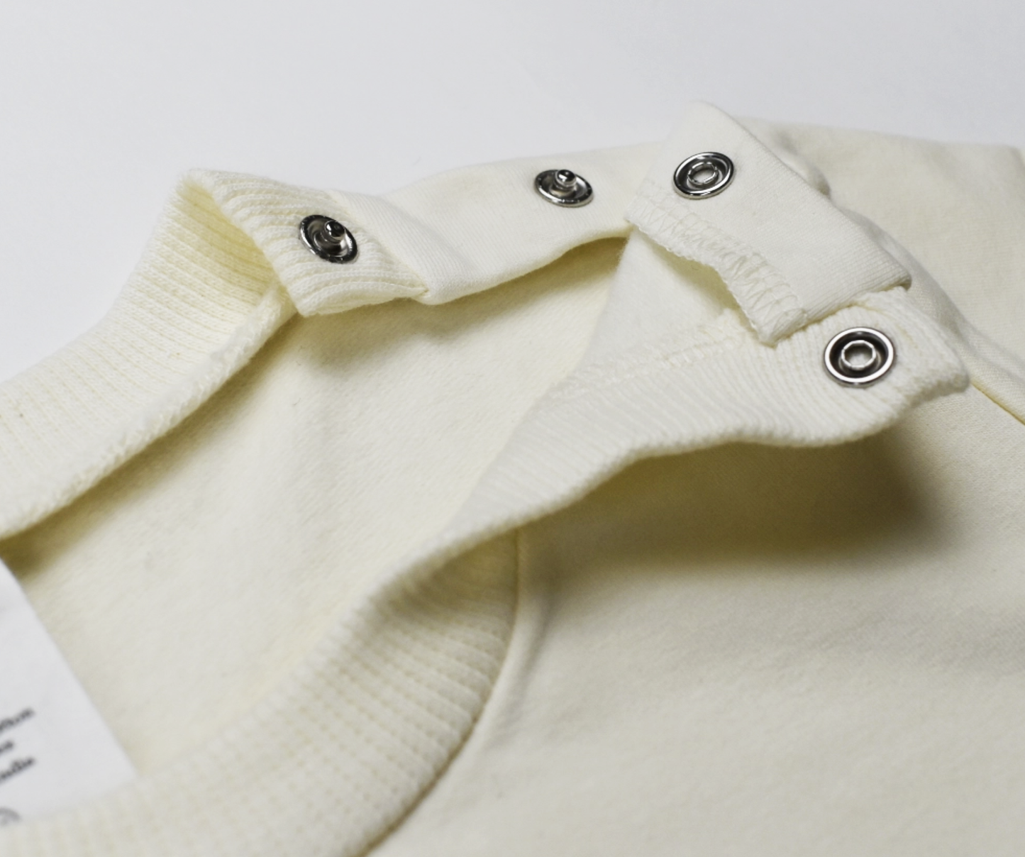 Sweat-shirt à col rond personnalisé nom et année en coton bio