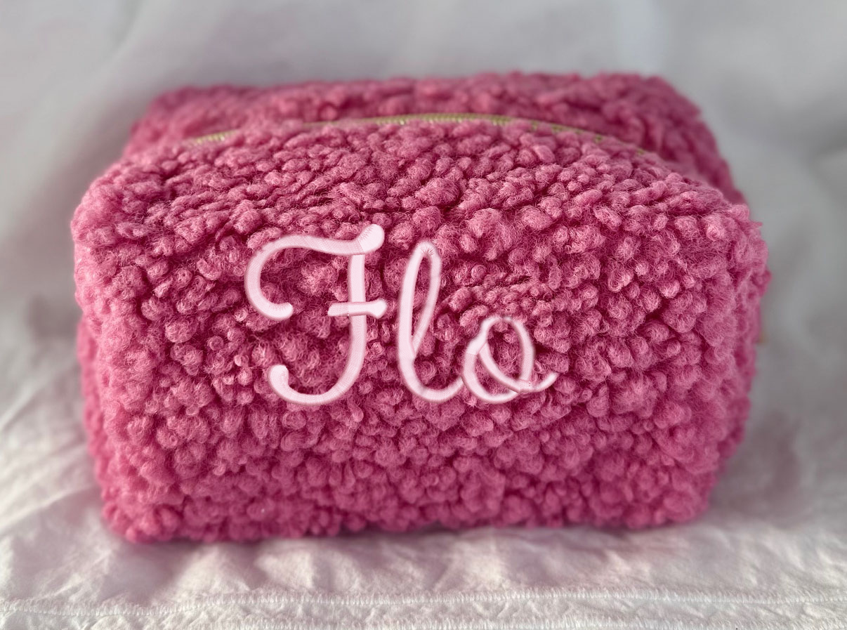 Trousse de maquillage Teddy personnalisée