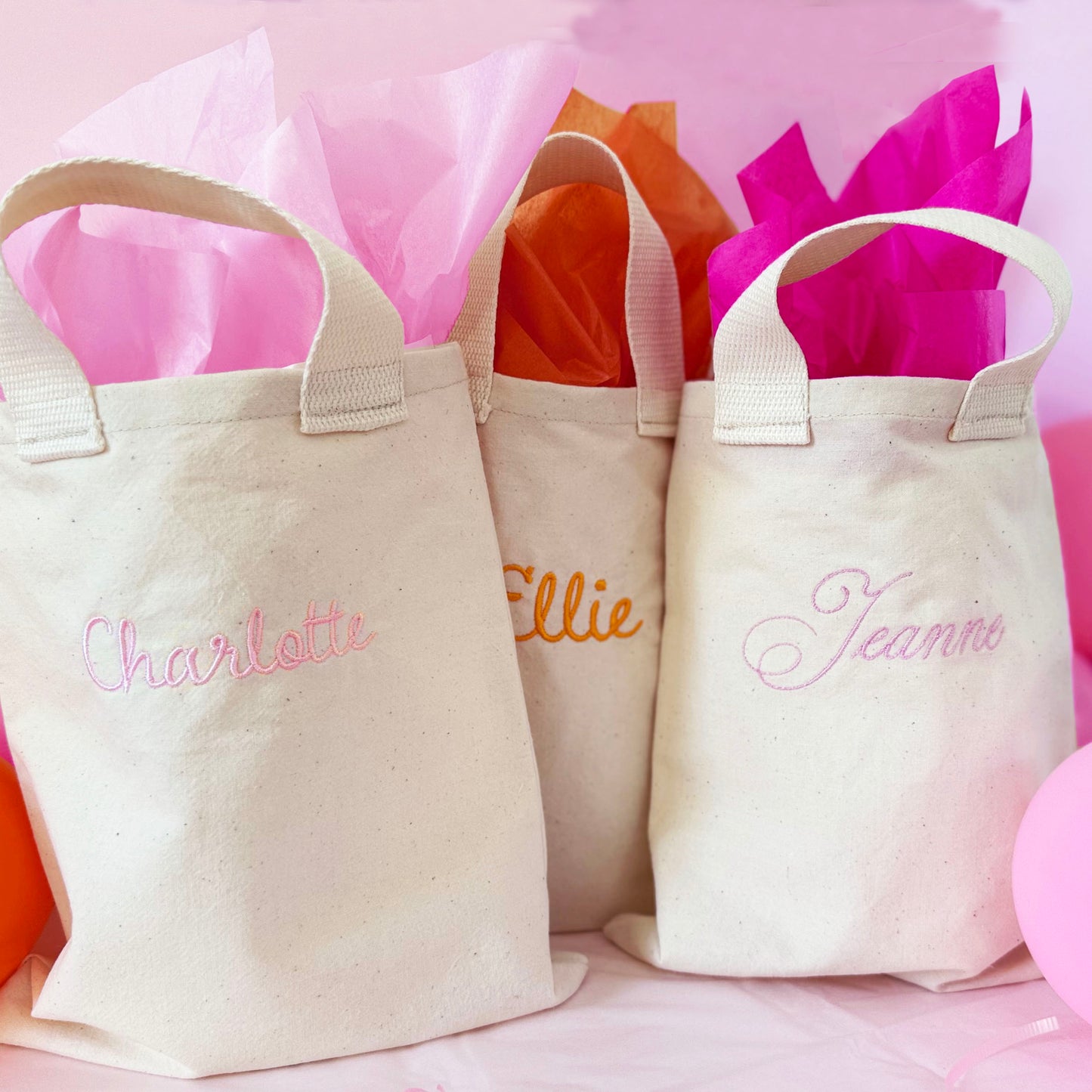 Personalized party favor bags