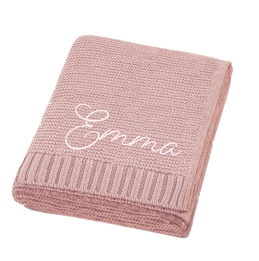 Couverture d'emmaillotage personnalisée en coton de luxe pour bébé