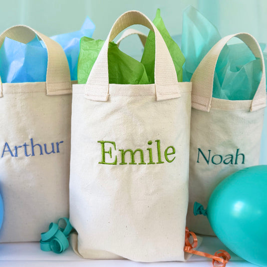 Personalized party favor bags