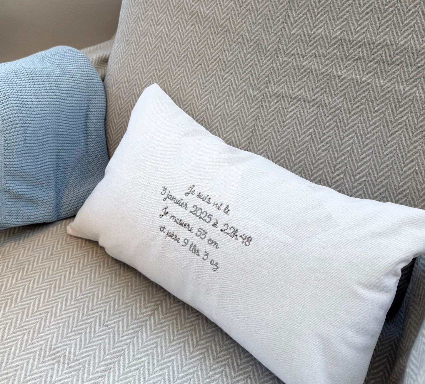 Coussin personnalisé