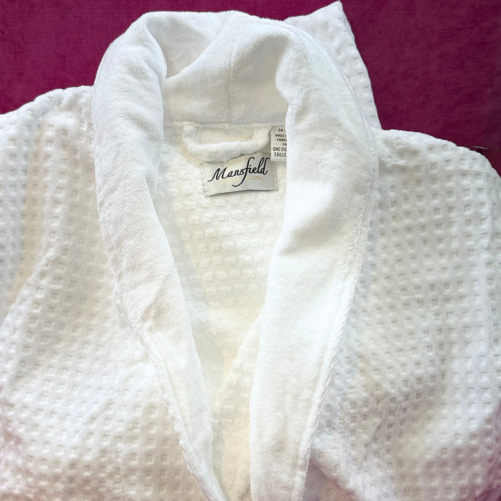 Personalized Jacquard Terry Velour Bathrobe