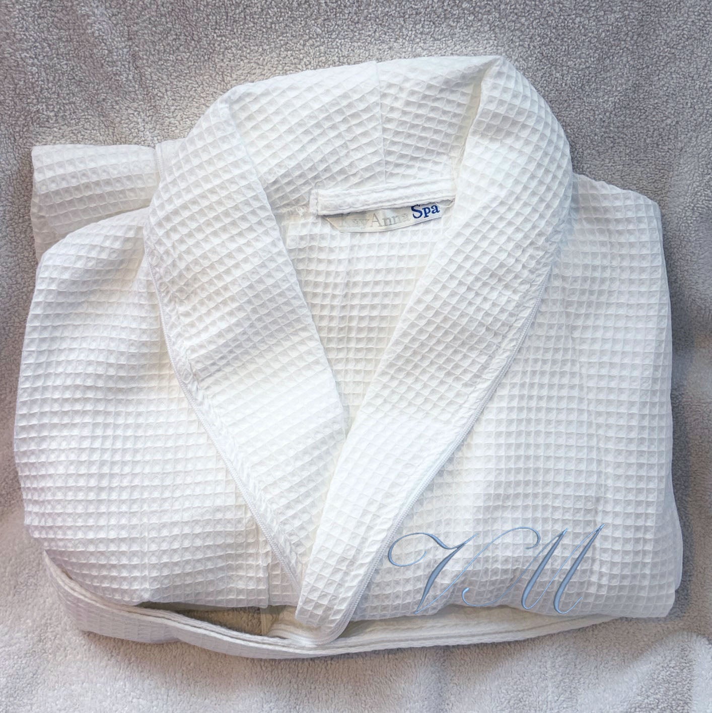 Personalized Waffle Robe