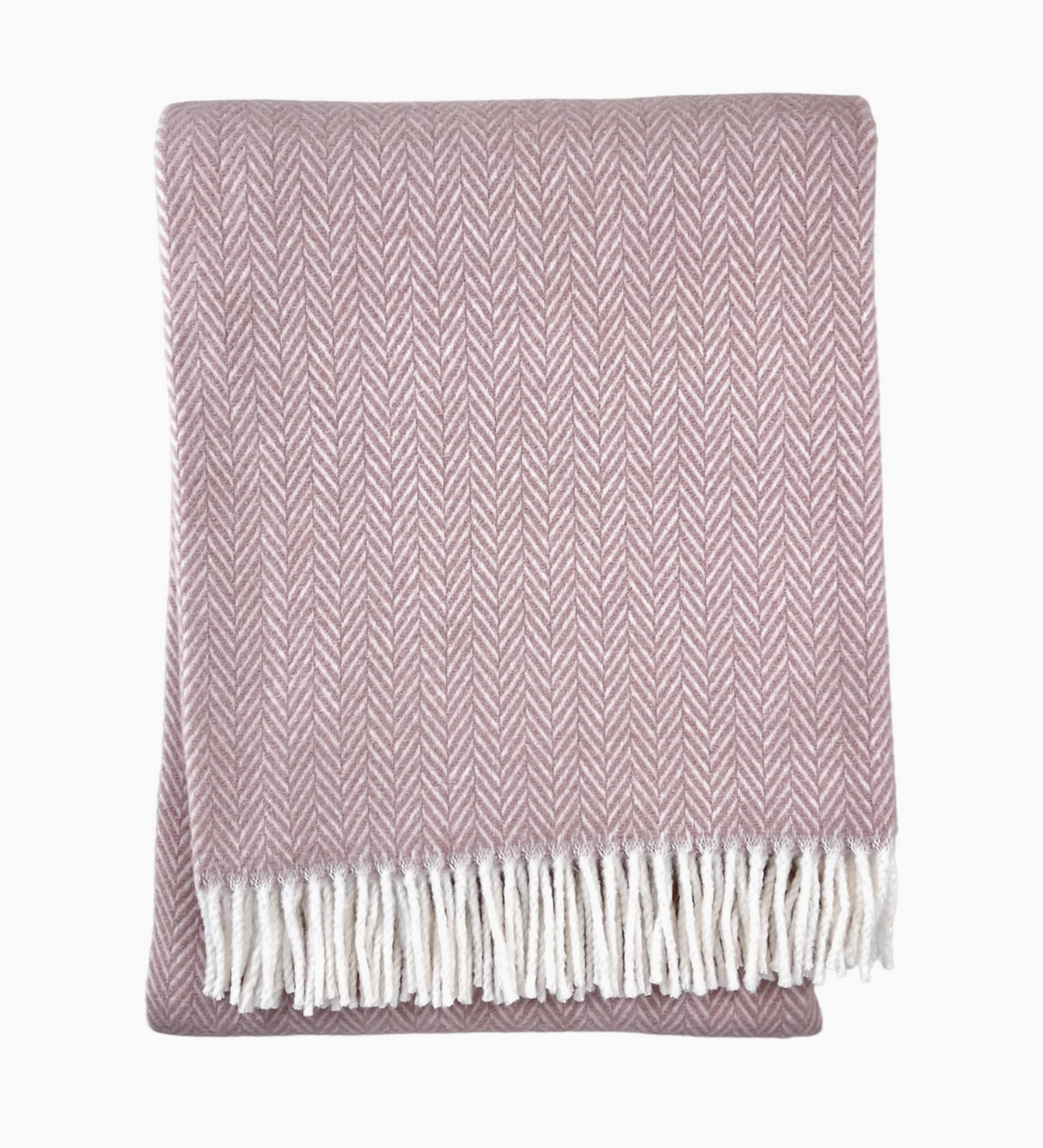Couverture en peluche à chevrons personnalisée