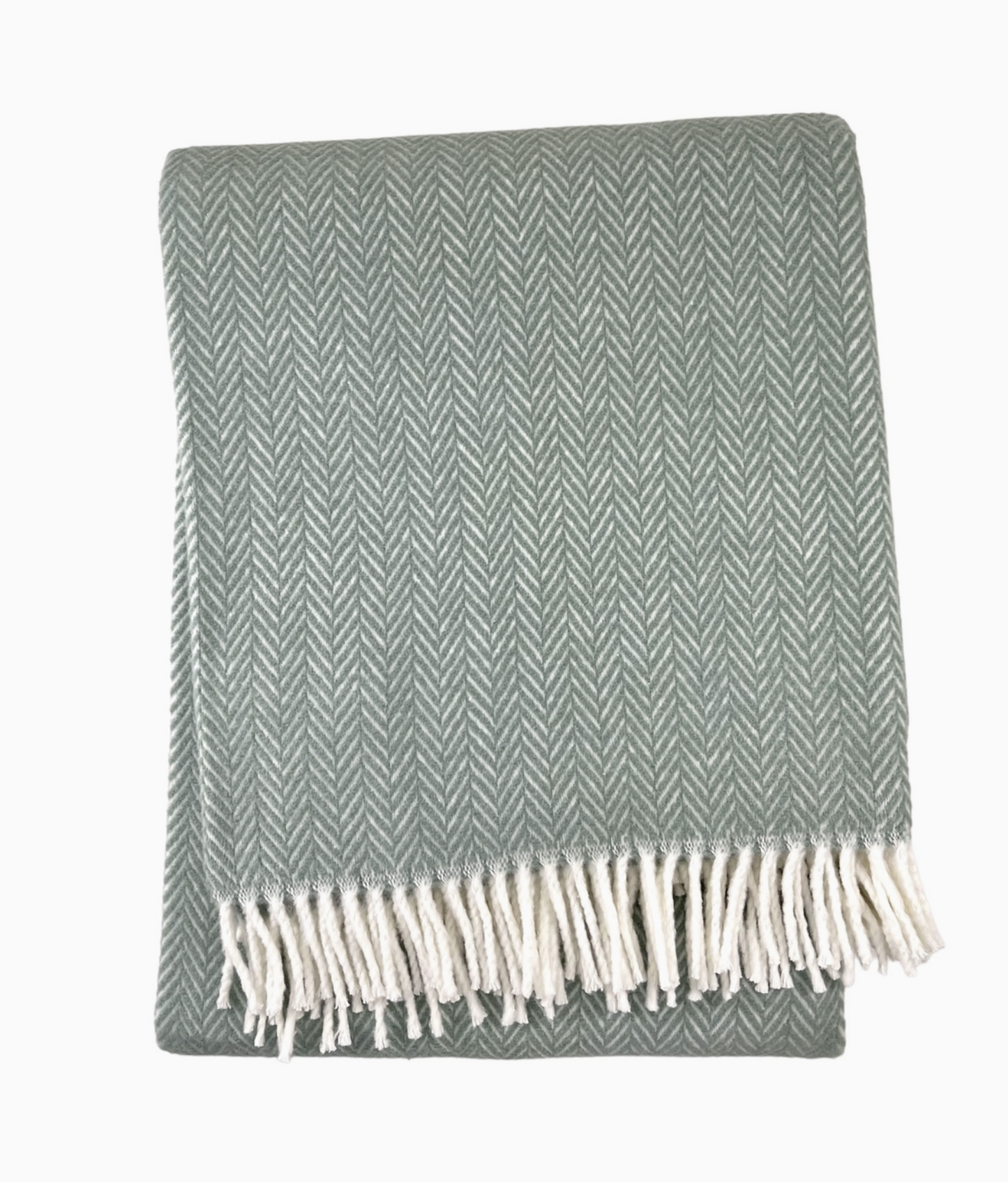 Couverture en peluche à chevrons personnalisée